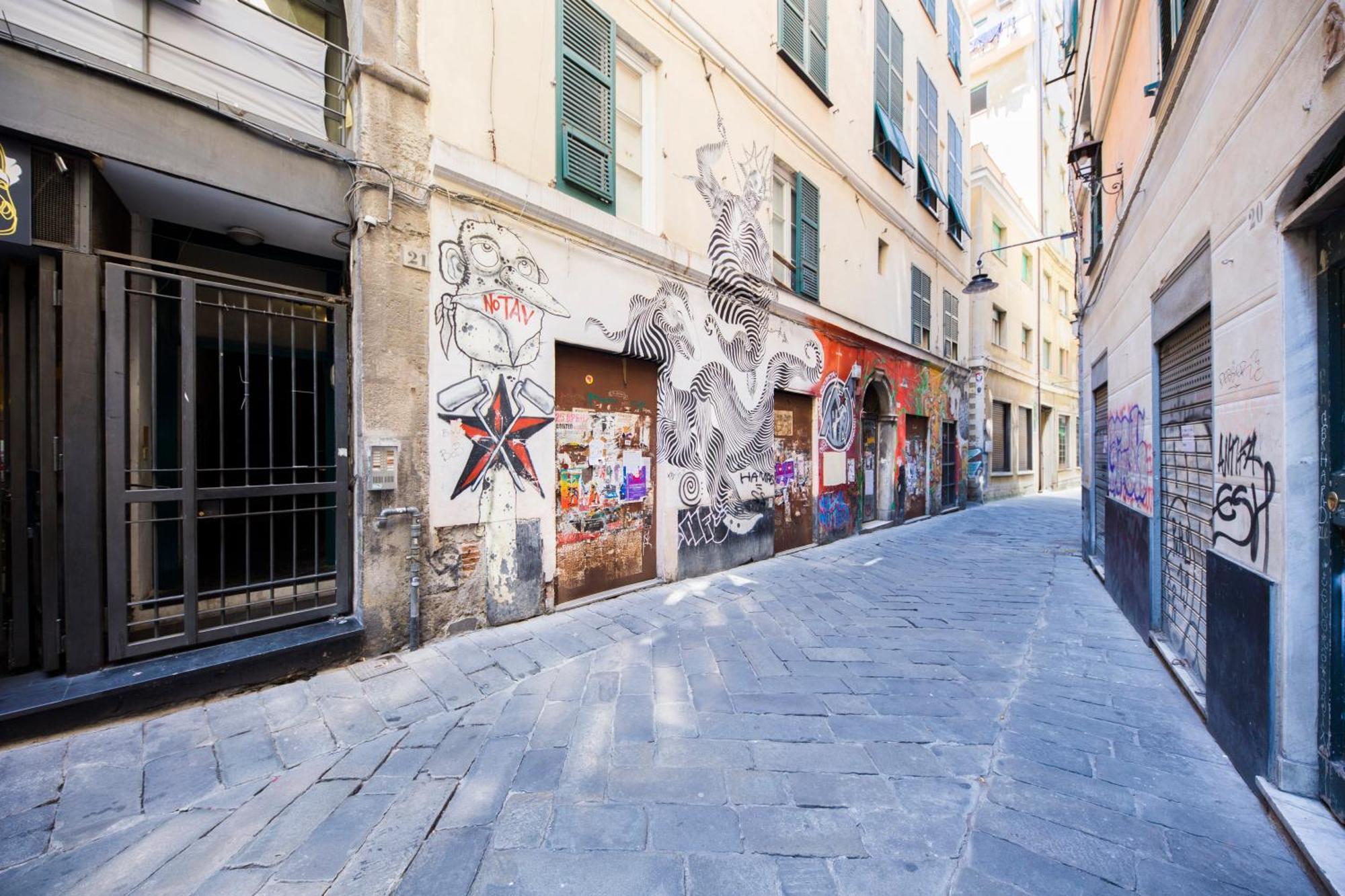 Loft La Citta Vecchia Apartment Genoa Ngoại thất bức ảnh